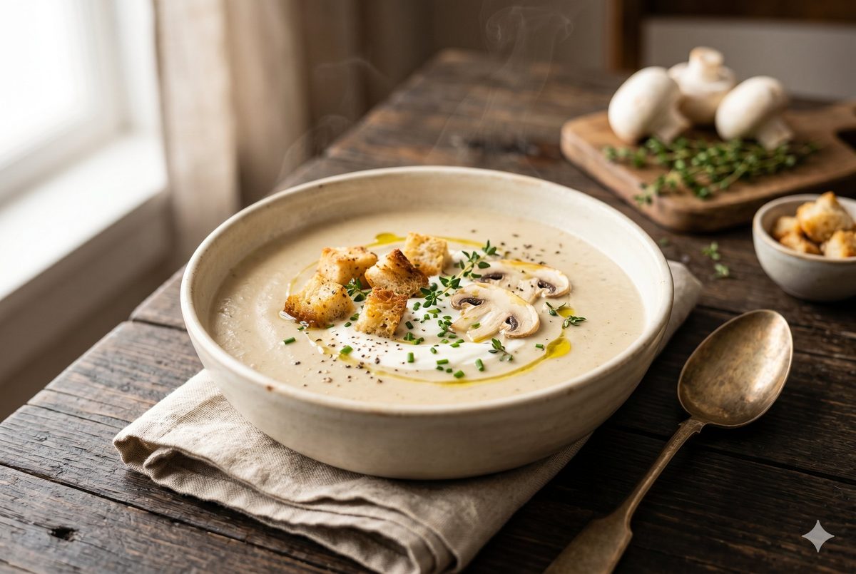 Crema de Champiñón